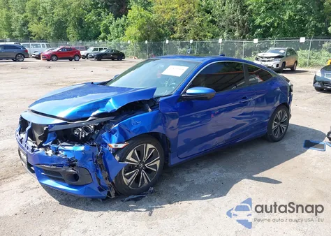 2017 Honda Civic Ex-T from USA, damaged, VIN 2HGFC3B3XHH353283